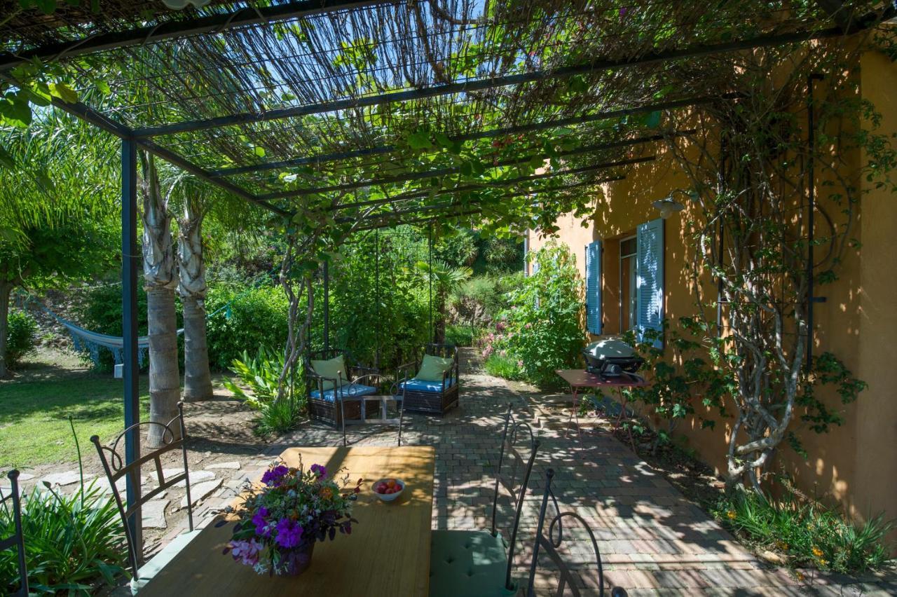 Вилла House With Garden And Sea View Ла-Лонд-ле-Мор Экстерьер фото